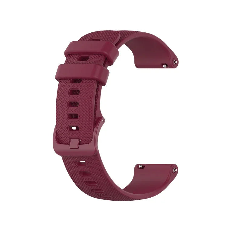 20mm 格紋矽膠錶帶，適用於 Samsung Galaxy Watch Active 40mm，Samsung Galaxy Watch 42mm，Samsung Galaxy Gear Sport，Samsung Gear S2 Classic