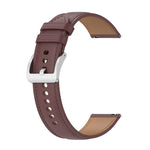 小牛紋理縫線錶帶，適用於 Samsung Galaxy Watch 3 45mm，適用於 Samsung Galaxy Watch 46mm，適用於 Samsung Galaxy Gear S3 Classic / Gear S3 Frontier