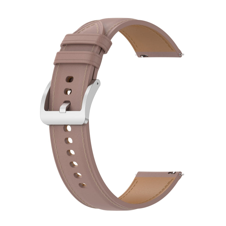 小牛紋理縫線錶帶，適用於 Samsung Galaxy Watch 3 45mm，適用於 Samsung Galaxy Watch 46mm，適用於 Samsung Galaxy Gear S3 Classic / Gear S3 Frontier