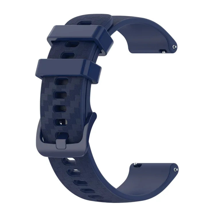 20mm 碳纖維條紋矽膠錶帶，適用於 Samsung Galaxy Watch Active 40mm，Samsung Galaxy Watch 42mm，Samsung Gear Sport，Samsung Gear S2 Classic