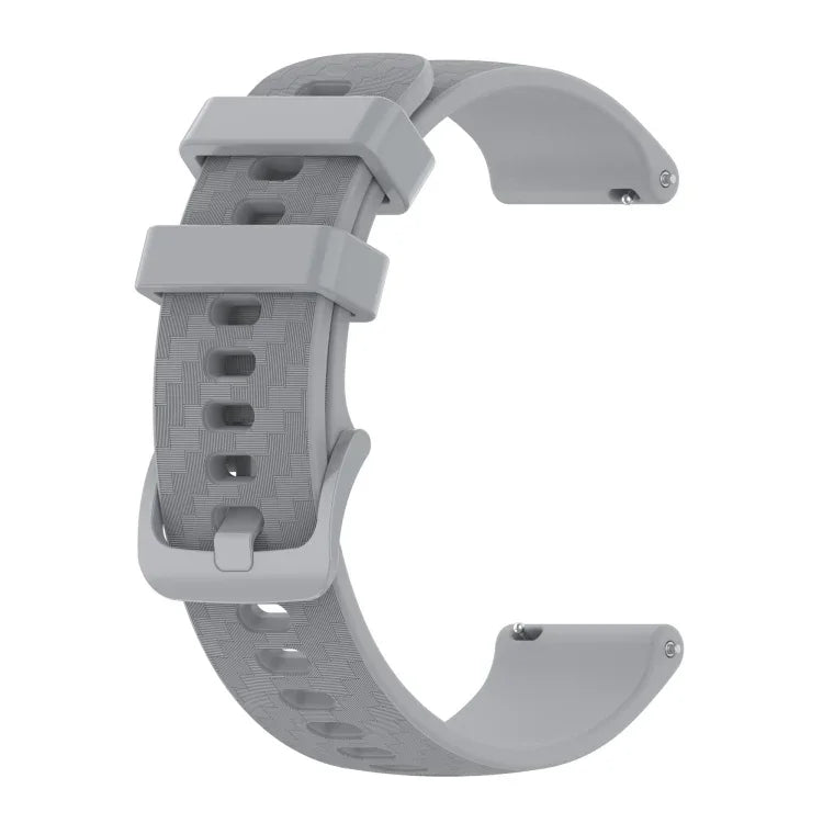 20mm Carbon Fiber Striped Silicone Strap, For Samsung Galaxy Watch Active 40mm, For Samsung Galaxy Watch 42mm, For Samsung Gear Sport, For Samsung Gear S2 Classic