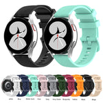 20mm Carbon Fiber Striped Silicone Strap, For Garmin Vivomove3, For Garmin Venu SQ, For Garmin Forerunner 645 Music, For Garmin VivoMove Luxe