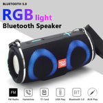 T&G TG642 RGB 燈防水便攜藍牙喇叭，支援 FM/TF 卡，TG642
