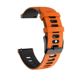 20mm 混色矽膠錶帶，適用於 Samsung Galaxy Watch 4 Classic 42mm，適用於 Samsung Galaxy Watch 4 Classic 46mm
