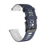 20mm 混色矽膠錶帶，適用於 Samsung Galaxy Watch 4 Classic 42mm，適用於 Samsung Galaxy Watch 4 Classic 46mm