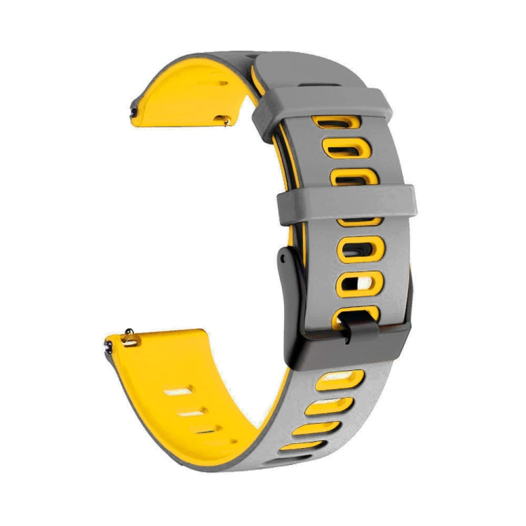 20mm 混色矽膠錶帶，適用於 Samsung Galaxy Watch Active 2 44mm，適用於 Samsung Galaxy Watch Active 40mm