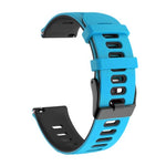 20mm 混色矽膠錶帶，適用於 Samsung Galaxy Watch 42mm，適用於 Samsung Gear Sport