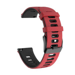 22mm 混色矽膠錶帶，適用於 Samsung Galaxy Watch 3 45mm，Samsung Galaxy Watch 46mm