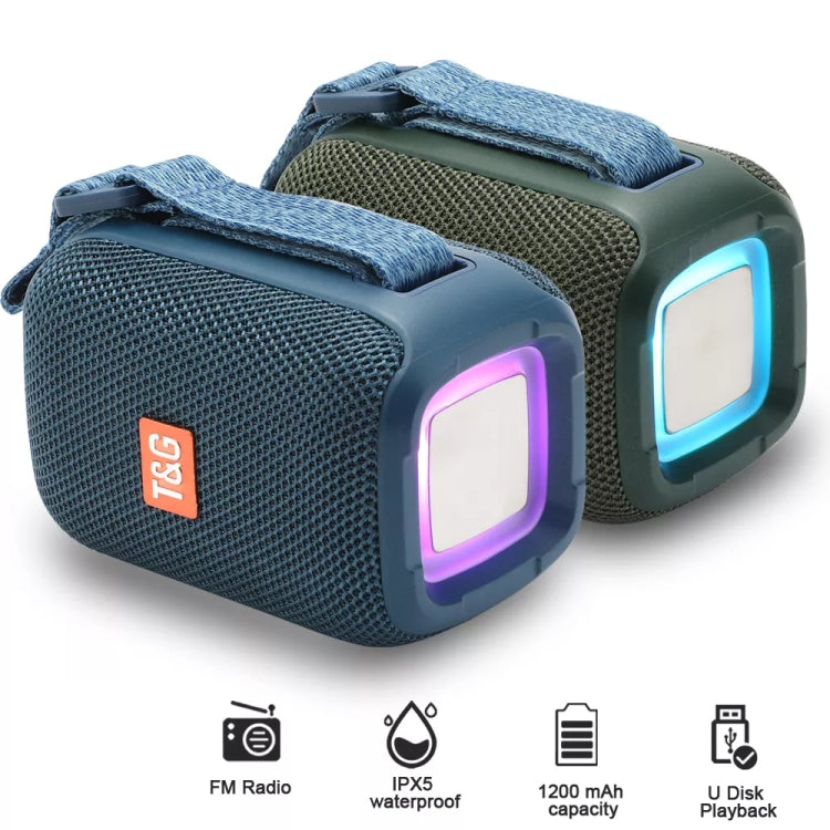 T&G TG339 RGB 燈光 5W 防水便攜藍牙喇叭