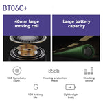 BT06C+ 兒童頭戴式可愛無線藍牙耳機附麥克風及 LED 燈