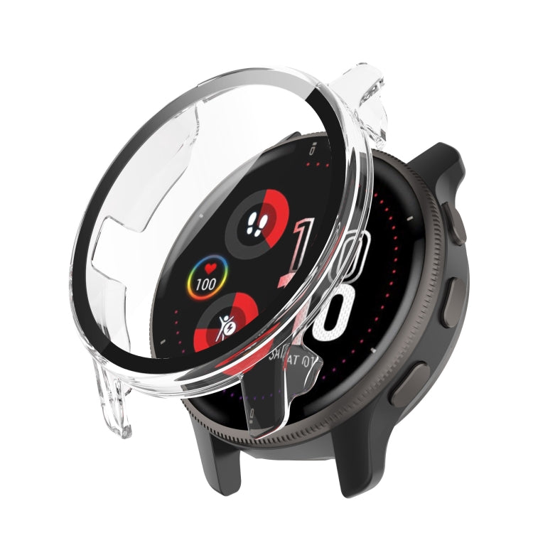 PC+Tempered Film Fully Enclosed Protective Case, For Garmin Venu 2 Plus