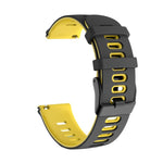 20mm Mixed-color Silicone Strap, For Garmin Move Luxe, For Garmin Move Style