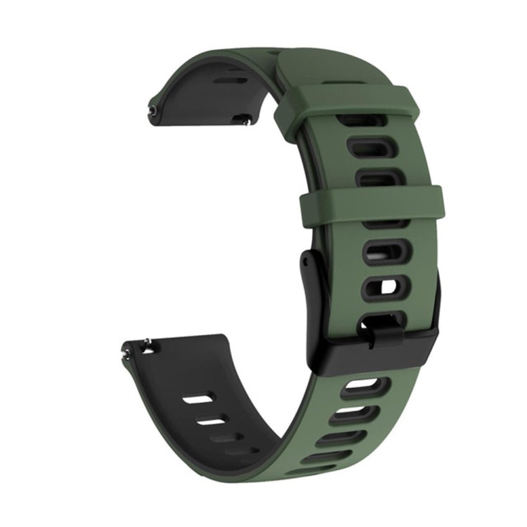 20mm Mixed-color Silicone Strap, For Garmin Venu 2 Plus, For Garmin Move Sport