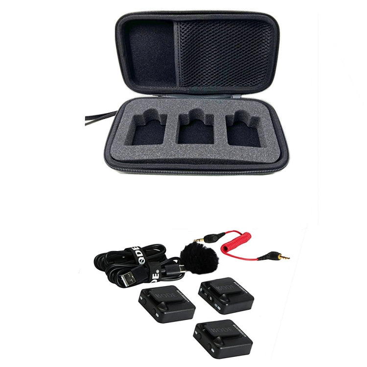 適用於Rode Wireless GO II數位無線麥克風收納盒，適用Rode Wireless GO II