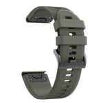 22mm Silicone Watch Strap, For Garmin Instinct 2, For Garmin epix, For Garmin Fenix 7