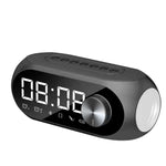 AEC S8 鬧鐘藍牙喇叭帶 LED 燈 支援 TF / FM，S8