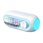 AEC S8 鬧鐘藍牙喇叭帶 LED 燈 支援 TF / FM，S8