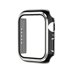 電鍍雙色 PC+鋼化膜錶殼，適用於 Apple Watch Series 3/2/1 42mm，適用於 Apple Watch Series 9 / 8 / 7 41mm