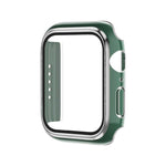 電鍍雙色 PC+鋼化膜錶殼，適用於 Apple Watch Series 3/2/1 42mm，適用於 Apple Watch Series 9 / 8 / 7 41mm