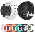 20mm Silicone Solid Color Watch Band, For Garmin instinct 2S