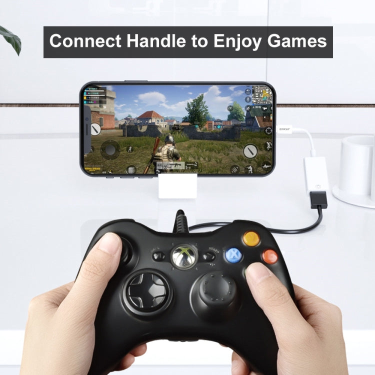 ENKAY ENK-AT108 8 針轉 USB 3.0 OTG 轉接數據線適用於 iPhone / iPad