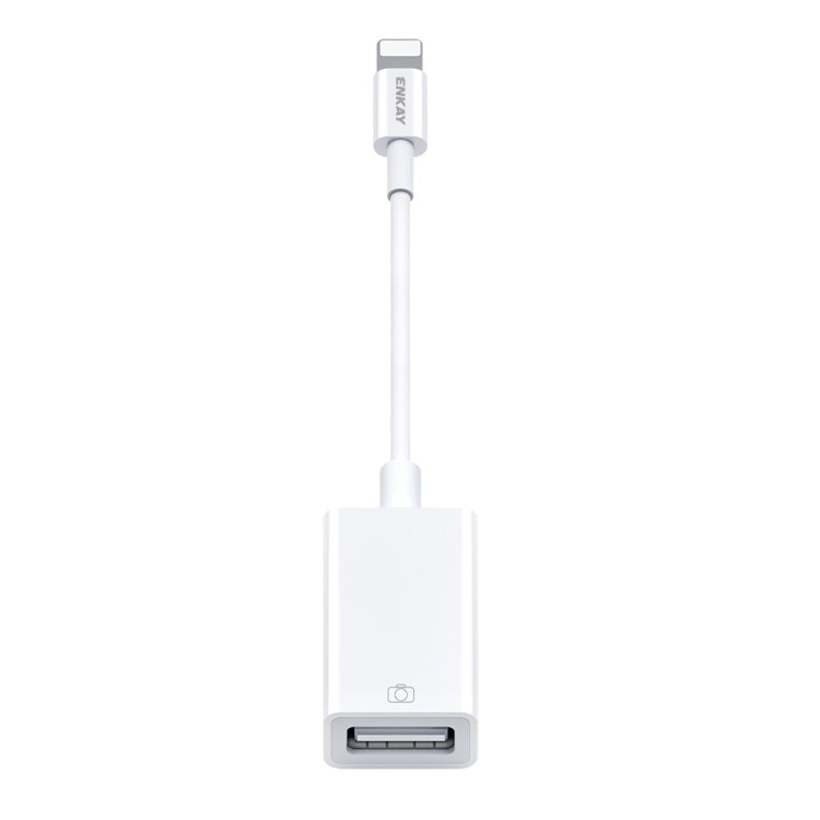 ENKAY ENK-AT108 8 針轉 USB 3.0 OTG 轉接數據線適用於 iPhone / iPad