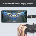 ENKAY ENK-AT110 8 Pin 公頭轉 USB 3.0 母頭鋁合金 OTG 轉接器，ENK-AT110