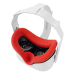 JD-391215 適用於 Oculus Quest2 代 VR 眼罩矽膠套 + 鏡片蓋組合