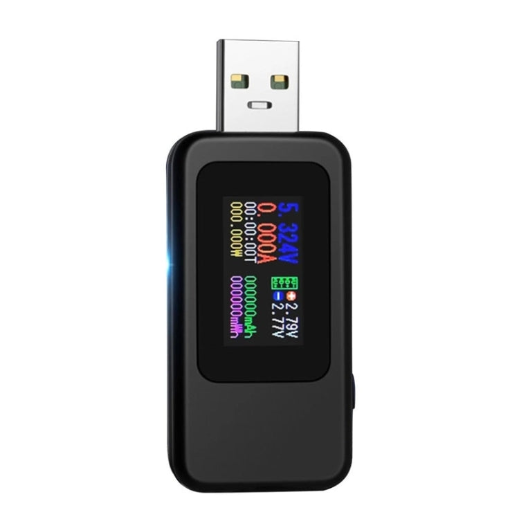 KWS-MX18 10合1 USB DC測試儀 電流4-30V電壓計 計時電流表 數字儀表