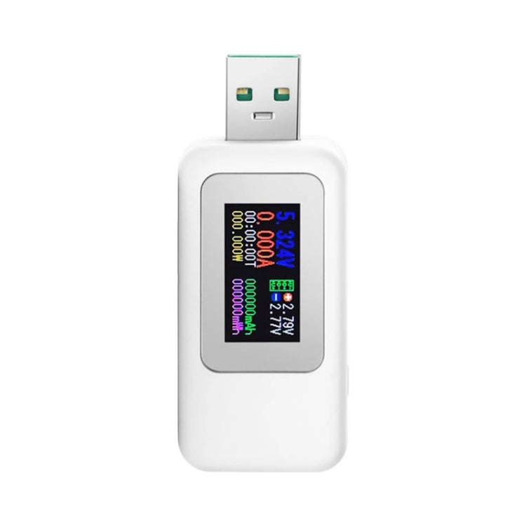 KWS-MX18 10合1 USB DC測試儀 電流4-30V電壓計 計時電流表 數字儀表