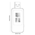 KWS-MX18 10合1 USB DC測試儀 電流4-30V電壓計 計時電流表 數字儀表