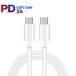 PD 35W 雙 USB-C / Type-C 埠充電器，附 Type-C 對 Type-C 數據線，歐洲插頭，歐洲插頭 + 1米雙 Type-C 線，歐洲插頭 + 2米雙 Type-C 線