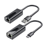 1000Mbps RJ45網卡USB乙太網轉接器，USB 3.0，Type-C