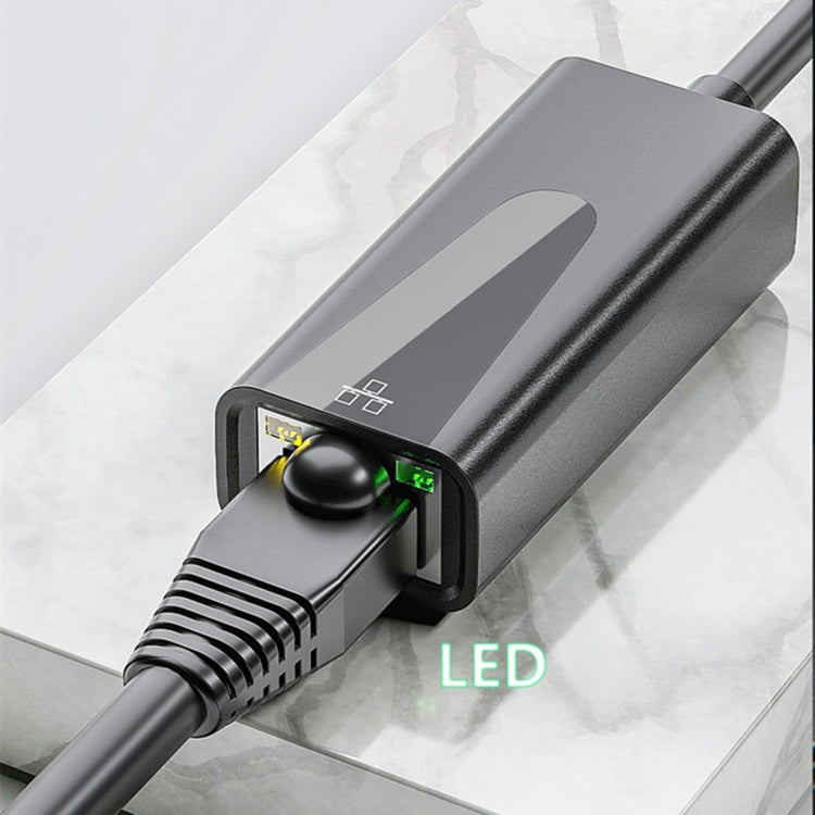 1000Mbps RJ45網卡USB乙太網轉接器，USB 3.0，Type-C