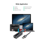 1000Mbps RJ45網卡USB乙太網轉接器，USB 3.0，Type-C