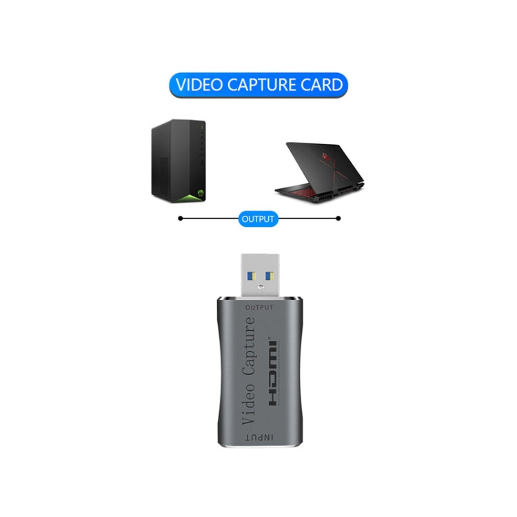 USB 3.0 轉 HDMI 全高清 1080P 60fps 遊戲視頻擷取
