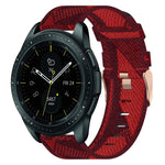 20mm 尼龍織錶帶，適用於 Samsung Galaxy Watch Active 2 44mm，適用於 Samsung Galaxy Watch Active 40mm，適用於 Samsung Galaxy Watch 42mm，適用於 Samsung Gear Sport，適用於 Samsung Gear S2 Classic