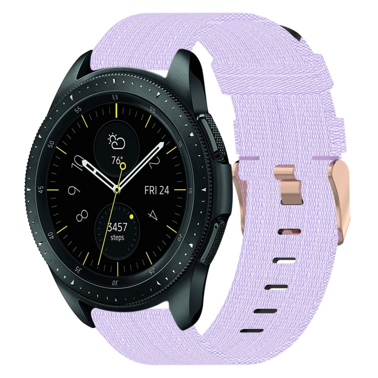 20mm 尼龍織錶帶，適用於 Samsung Galaxy Watch Active 2 44mm，適用於 Samsung Galaxy Watch Active 40mm，適用於 Samsung Galaxy Watch 42mm，適用於 Samsung Gear Sport，適用於 Samsung Gear S2 Classic