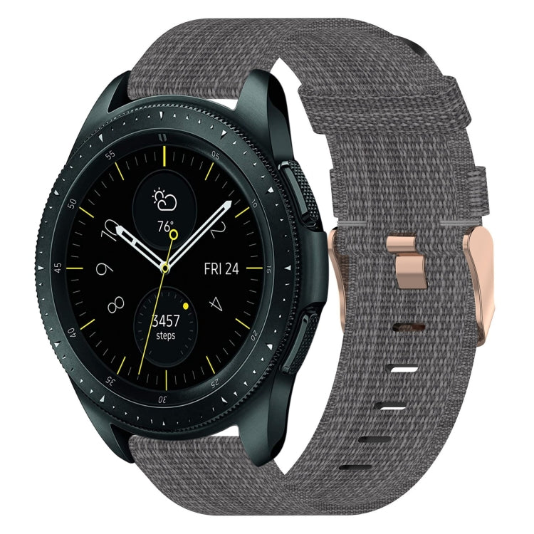 20mm 尼龍織錶帶，適用於 Samsung Galaxy Watch Active 2 44mm，適用於 Samsung Galaxy Watch Active 40mm，適用於 Samsung Galaxy Watch 42mm，適用於 Samsung Gear Sport，適用於 Samsung Gear S2 Classic