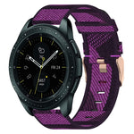 20mm 尼龍織錶帶，適用於 Samsung Galaxy Watch Active 2 44mm，適用於 Samsung Galaxy Watch Active 40mm，適用於 Samsung Galaxy Watch 42mm，適用於 Samsung Gear Sport，適用於 Samsung Gear S2 Classic