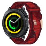 20mm 尼龍織錶帶，適用於 Samsung Galaxy Watch Active 2 44mm，適用於 Samsung Galaxy Watch Active 40mm，適用於 Samsung Galaxy Watch 42mm，適用於 Samsung Gear Sport，適用於 Samsung Gear S2 Classic