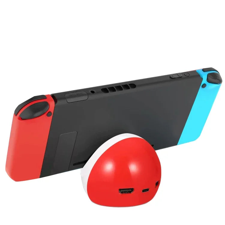 多功能 HDMI 充電底座配件，適用 Nintendo Switch，充電底座