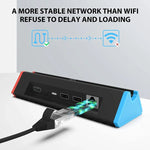 1000Mbs LAN 埠 4K HDMI 轉接器，適用 Nintendo Switch/Switch OLED（LAN 版），LAN 版