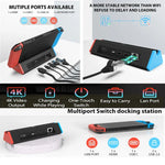 1000Mbs LAN 埠 4K HDMI 轉接器，適用 Nintendo Switch/Switch OLED（LAN 版），LAN 版