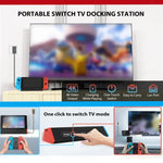 1000Mbs LAN 埠 4K HDMI 轉接器，適用 Nintendo Switch/Switch OLED（LAN 版），LAN 版