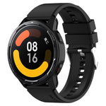 凸頭矽膠錶帶銀色錶扣，適用於 Samsung Galaxy Watch Heart-L 20mm，適用於 Samsung Galaxy Watch4 40mm/44mm 20mm，適用於 Samsung Galaxy Watch4 Classic 42mm/46mm 20mm，適用於 Samsung Galaxy Watch3 41mm 20mm