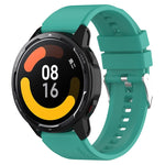 凸頭矽膠錶帶銀色錶扣，適用於 Samsung Galaxy Watch Heart-L 20mm，適用於 Samsung Galaxy Watch4 40mm/44mm 20mm，適用於 Samsung Galaxy Watch4 Classic 42mm/46mm 20mm，適用於 Samsung Galaxy Watch3 41mm 20mm