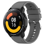 凸頭矽膠錶帶銀色錶扣，適用於 Samsung Galaxy Watch Active2 40mm/44mm 20mm，適用於 Samsung Galaxy Watch Active 40mm 20mm，適用於 Samsung Galaxy Watch 42mm 20mm，適用於 Samsung Galaxy Gear Sport/S2 Classic 20mm