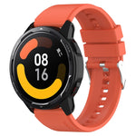 凸頭矽膠錶帶銀色錶扣，適用於 Samsung Galaxy Watch Active2 40mm/44mm 20mm，適用於 Samsung Galaxy Watch Active 40mm 20mm，適用於 Samsung Galaxy Watch 42mm 20mm，適用於 Samsung Galaxy Gear Sport/S2 Classic 20mm