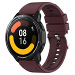 Protruding Head Silicone Strap Silver Buckle, For Huami Amazfit GTS 3 20mm, For Huami Amazfit GTS 2e 20mm, For Huami Amazfit GTS 2mini 20mm, For Huami Amazfit GTS 2 20mm